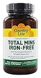 Country Life - Target-Mins Total Mins Multi-Mineral Complex with Boron and Vitamin D Iron-Free - 150 Vegetarian Capsules