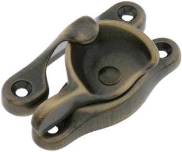 Heavy Duty Brass Sash Lock - Standard Size In Antique Brass Finish