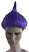 Purple Troll Wig Troll Hair Costume for Adults and Kids