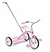 Radio Flyer Classic Trike with Push Handle, Pink