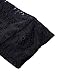Shawhuwa Womens Sexy Floral Lace Sheer Off Shoulder Bodycon Mini Dress M Black 7