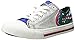 NCAA womens Glitter Low Top Canvas Shoes