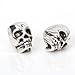 Twone 80pcs Silver Skull Spacer Beads-Honbay-Great DIY Accessories for Necklace, Bracelets and Earrings Making