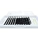 QUEWEL Eyelash Extension Supplies 0.05 D Curl 14mm Classic Individual Lash Extensions|Optinal 0.03/0.05/0.07/0.10/0.15/0.20 C/D Single 8-25mm Mix 8-14mm 15-20mm 20-25mm|(0.05 D 14mm)