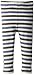 L'ovedbaby Unisex Baby Newborn Organic Leggings, Slate Stripe, 3-6 Months