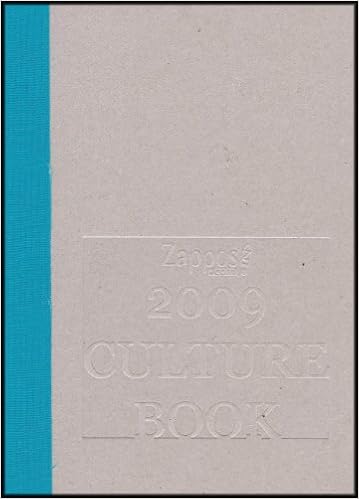 Zappo S 2009 Culture Book Zappos Staff Amazon Com Books