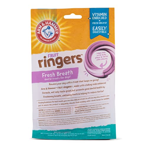 Arm & Hammer for Pets Ringers Dental Treats for Dogs Dog Dental Chews