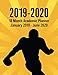 2019 - 2020 - 18 Month Academic Planner - January 2019 - June 2020: American Football Sunburst Series - Organizer And Calendar Notebook For Full School Year (Holidays Included) by Perfect Your Day Planners