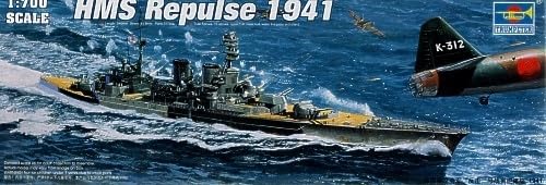 Trumpeter 1:700 - HMS Repulse Battlecruiser (1941)