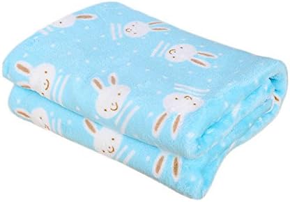 Sunlightam 35.4"x43.3" Pet Cat Dog Puppy Ultra Soft Fleece Blanket Bed Cushion Guinea Pig Beds Tan Mats Pads Cute Animal Print