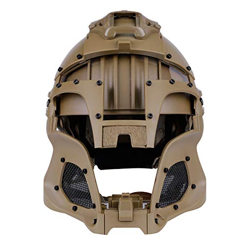 Casque Tactique Airsoft/paintball - ABS Léger - Rails Pour Accessoires - Taille Réglable 56-60cm
