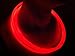 Glow Sticks Bulk Wholesale Necklaces, 100 22” Red Glow Stick Necklaces. Bright Color, Glow 8-12 Hrs, Connector Pre-Attached, Sturdy Packaging, GlowWithUs Brand