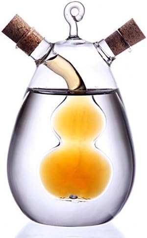 Gold Lion Great Gadget Glass Sauce Storage Jar Condiment Bottle Vinegar Oil Nordic Style Cruet