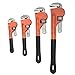 GOFLAME Pipe Wrench Set 4 Piece Adjustable 8