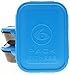 6 Pack Fitness Sure Seal Meal Prep Containers Set of 3 20oz (Black/Neon Blue)
