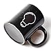 KLOUD City Heat Sensitive Color Changing Mug Coffee Cup/Tea Cup (Lightbulb)