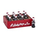 Dollhouse Miniature Vintage Case of Soda