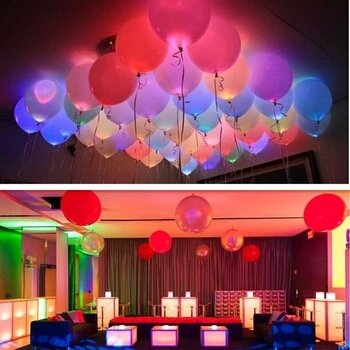 Sr Gifts Colourful Led Balloons Festival Party Club Weeding