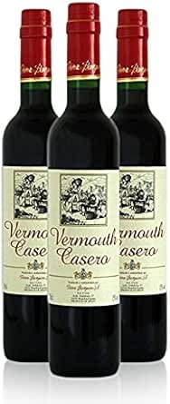 Vermut Casero Pérez Barquero - 50 cl - 3 botellas : Amazon.es ...