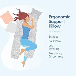 Milliard U Shaped Total Body Support Pillow Memory