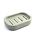UVIVIU Plastic Soap Dish, Container, Keeps Soap Dry,Easy Cleaning,Drain,Light Green