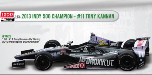 1/64 Tony Kanaan #11 KV Racing Indy 500 Winner's