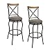 Cheyenne Products Set of 2 Oil Rubbed Bronze Adjustable Stools with Back Support, Tall Chairsthumb 2