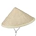 Coolie Hat Asian Japanese Large Straw Bamboo Sun Rice Farmer Costume Accessory