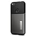 Spigen Slim Armor Google Pixel XL Case with Kickstand and Air Cushion Technology Hybrid Drop Protection for Google Pixel XL 2016 - Gunmetal