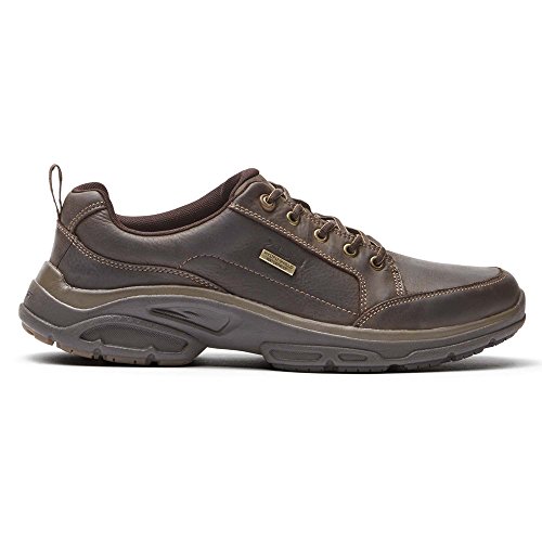 rockport men's road and trail waterproof blucher rain shoe
