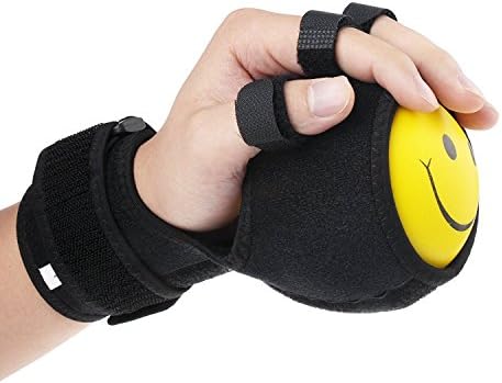 Finger Board Finger Device Training Equipment Anti-Spasticity Ball Splint Hand Functional Impairment Finger Orthosis Hand Ball Rehabilitation Exercise Fingers hemiplegia