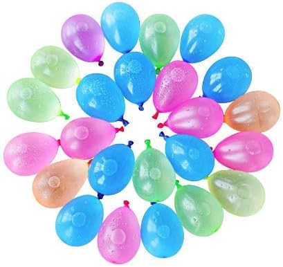 Amazon Sync 水風船 666個 37個 18束 大量 水爆弾ボール 水遊び 子供 大人 学園祭 お祭り おもちゃ ビーチボール おもちゃ