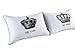 A Nice Night Couples Pillowcases for Girlfriend Boyfriend,Cute, Wedding Gift, 19x29Inch (7)
