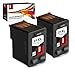 JetSir Remanufactured Ink Cartridge Replacement for HP 21 21XL(2-Pack),Use on Deskjet D1311 D1320 D1330 D1341 D1420 D1430 D1445 D1520 D1530 D2330 D2460 F340 Officejet 4315 J3640 J3680 PSC 1410 Printer