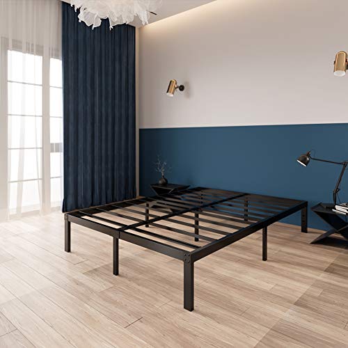 ZIYOO 14 inch King Size Platform Bed Frame Heavy Duty No Box Spring