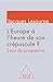 L'Europe à l'heure de son crépuscule ?: Essai de prospective (OJ.SC.HUMAINES) (French Edition) by 