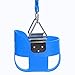 FUNMILY Toddler Swing Seat, High Back Full Bucket Swing with 60 inch Plastic Coated Swing Chains & 2 Snap Hooks Fully Assembled Swing Set (Blue)