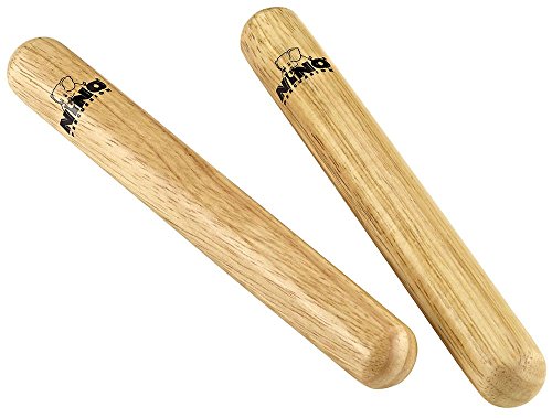 Nino Percussion NP-2 Claves, Egg Shakers & Sleigh Bells Pack