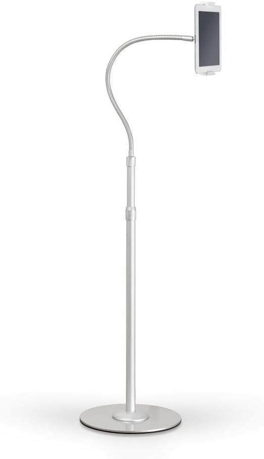 MIMINUO UP-9S Gooseneck Floor Stand for 7-10 Inch tablets and 3.5-5.5inch smart phones, such as tablet PCs, iPad Mini, iPad Air,New iPad Pro(9.7inch), Galaxy Tab, Nexus