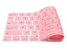 COOSKIN®Silicone Colorful Keyboard Protective Skin for Apple Magic Keyboard (MLA22LL/A), After 2015 November US Layout (Pink)