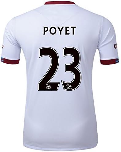 2016/17 #23 Poyet White Away Adult Soccer Jersey Size S-M-L-XL
