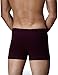 Separatec 3 Pack Men's 120s Long Staple Cotton Separate Pouches Boxer Briefs(L,Dark Blue/Wine/Dark Coffee)