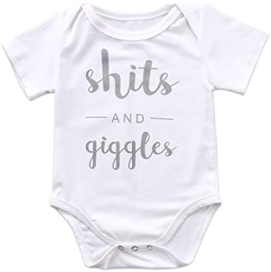 MUNIMINI Easter Funny Baby Boys Girls One Piece Outfit Romper Summer Bodysuit