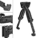 Vbestlife Tactical Rifle Bipod Adjustable Hunting&Shooting Bipod Hunting Rifle Bipod Sling Swivel Mount