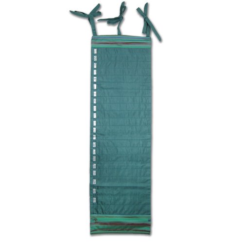 della Q Hanging Knitting Holder for Circular Knitting Needles; 017 Seafoam Stripes 142-1-017 della Q Hanging Knitting Holder for Circular Knitting Needles; 017 Seafoam Stripes 142-1-017
