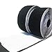 Trubatis 2'' Self Adhesive Hook and Loop 5.4 Yards Tape Fastener Sticky Back (Black)