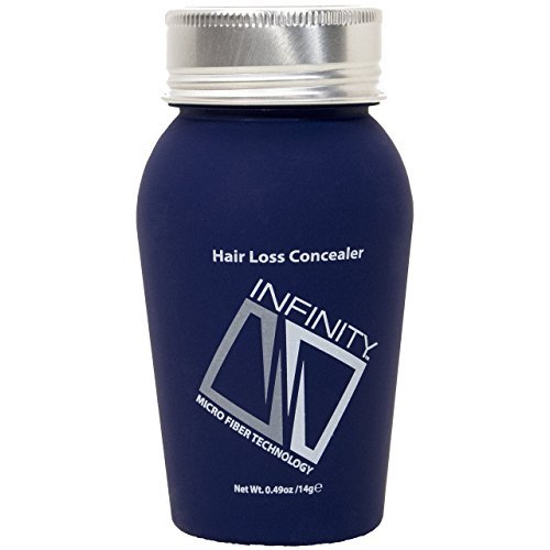 Infinity Hair Fibers, Keratin Hair Loss Concealer, Women and Men, Medium Brown, 14 gram — image 1