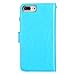 Urvoix for iPhone 7 Plus / 8 Plus (5.5 Wallet Leather Flip Card Holder Case, 2 in 1 Detachable Magnetic Back Cover iPhone 7Plus / 8 Plus (NOT for iPhone7), Blue