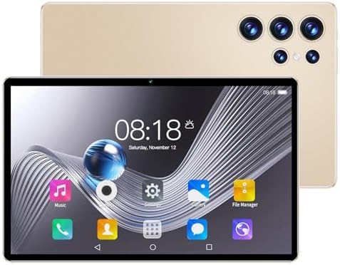 Canbna Tablet 10.1 Inch Android, 6GB RAM 128GB ROM Tablets PC,Quad Core ...