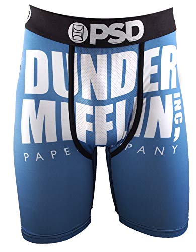 PSD x The Office Dunder Mifflin Boxer Briefs, Blue, Large